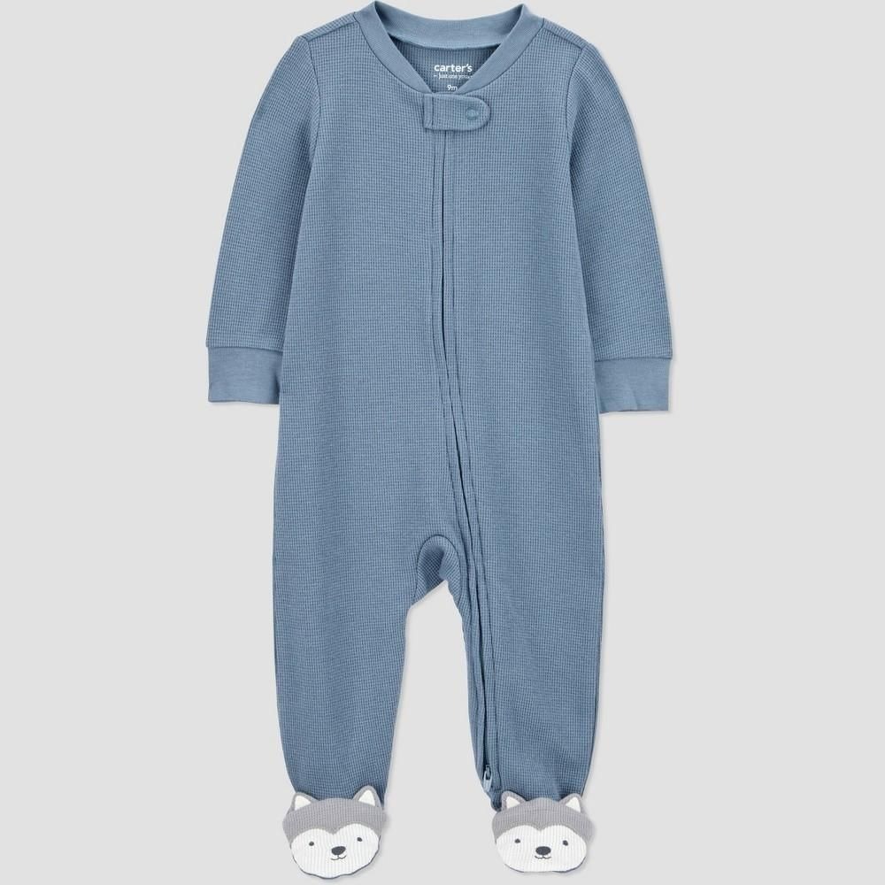 Carter's Just One You® Baby Boys' Huskies Sleep N' Play - Blue 9M